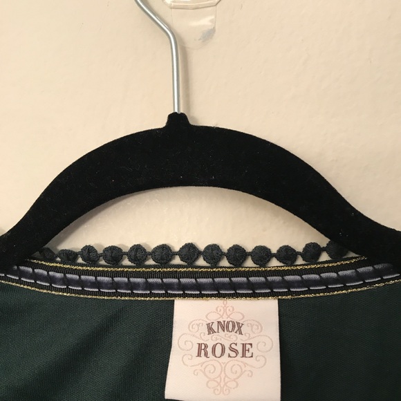 💚KNOX ROSE: Forest Green Babydoll Dress - Picture 5 of 13